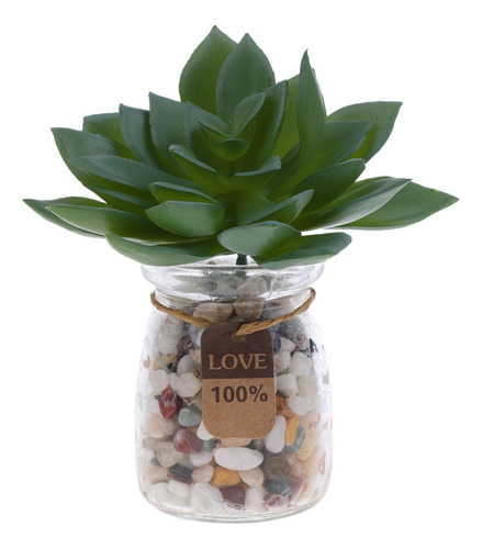 2pcs Plantas Suculentas Artificiales Decoración