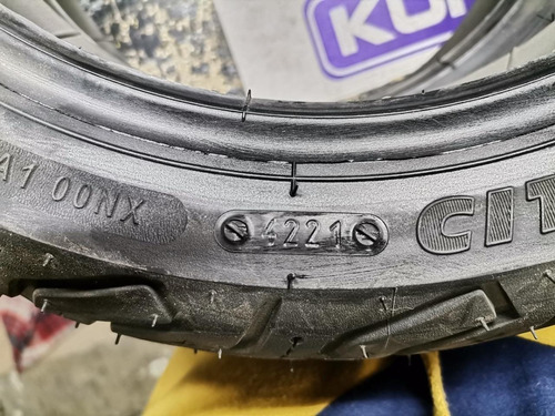 Llantas Michelin 120/70 Y 130/70-12 City Grip 2 Uso S/cámara