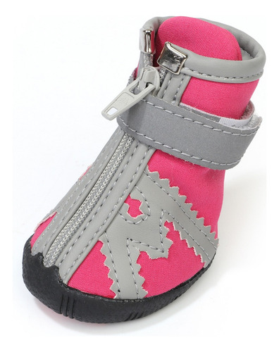 J Zapatos De Perrito Para Mascotas Cat 5 Rosa