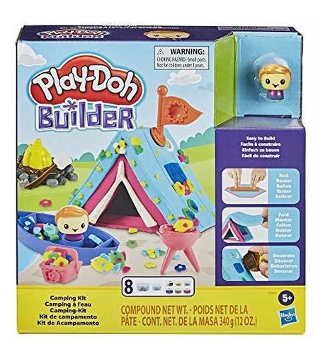 Manualidades - Play-doh Builder Kit De Campamento Juguete De