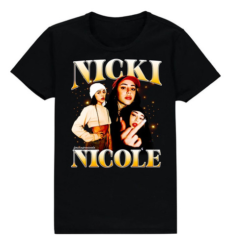 Remera Nicki Nicole Estilo Vintage 90's