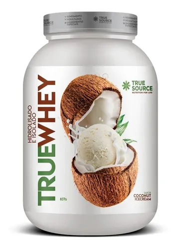 Whey Protein - 837g Coconut Ice Cream - True Source