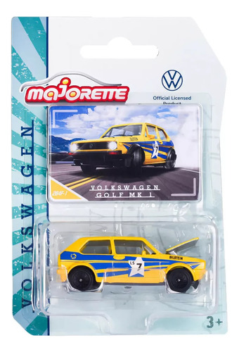 Autito De Colección Majorette Wolkswagen Golf Mk 1 - 