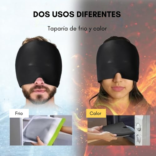Compresa Gorro De Gel Frio Migraña Dolor De Cabeza Termico