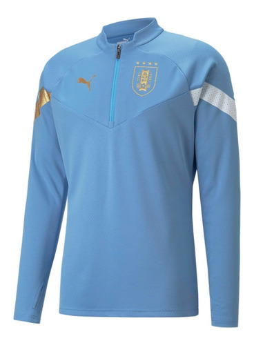 Buzo Uruguay Puma Entrenamiento Futbol Camiseta - Auge