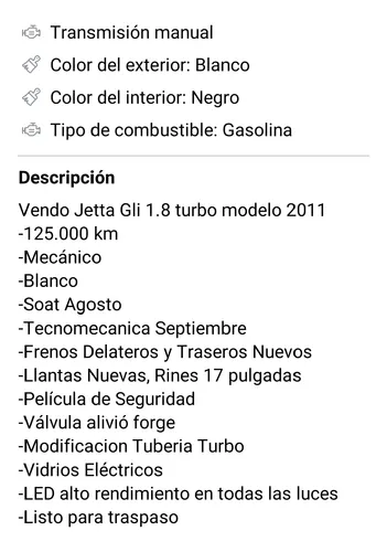 Jetta Gli 1.8 Turbo