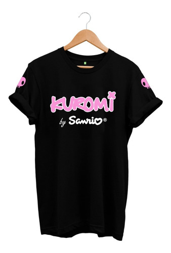 Remera Kuromi Sanrio Dark Onegai My Melody Anime Unisex