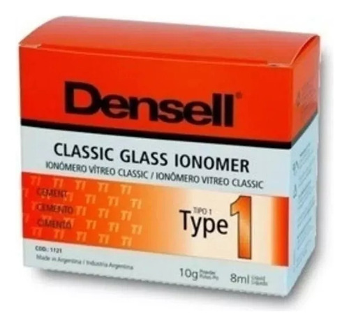 Densell - Ionómero Vitro Classic Glass Ionomer, Tipo 1