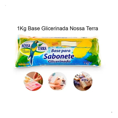 Imagem 5 de 5 de Base Glicerina Branca Para Sabonete Nossa Terra Premium