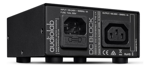 Filtro De Poder Audiolab Dc Block