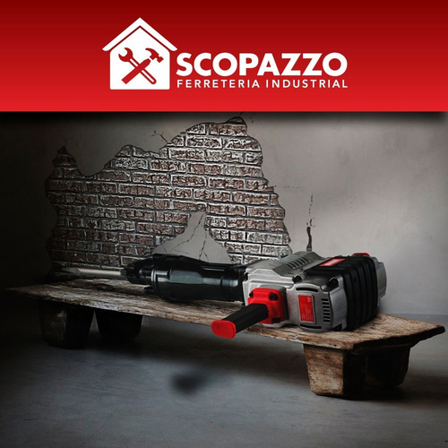 Imagen 7 de 10 de Martillo Demoledor Omaha De-27hex 85 J 2100 W + 2 Cinceles