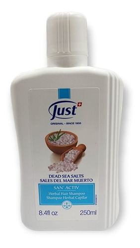 Shampu San Active Con Sales Del Mar Muerto 250ml Sjust