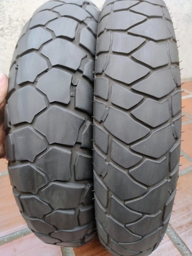 Par Pneu 170/60-17+120/70-19 Michelin Anakee Adventure Meia (Usado)
