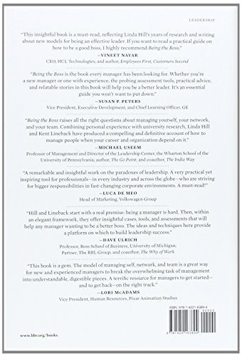 Being The Boss: The 3 Imperatives For Becoming A Great Lead, De Linda A. Hill, Kent Lineback. Editorial Harvard Business Review Press, Tapa Dura En Inglés, 0000