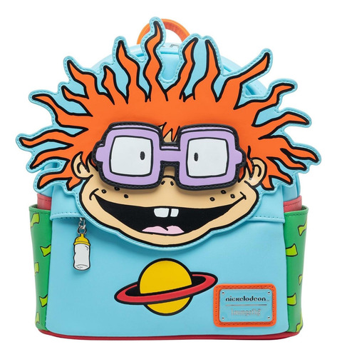 Loungefly Nickelodeon Rugrats Chuckie Cosplay Mochila Para M