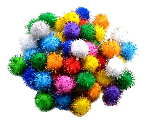 50pcs Glitter Shiny Kitten Cat Toys Diy Manualidades De