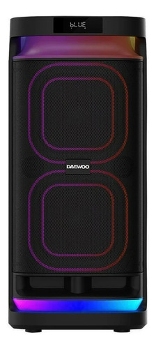Bocina Bafle 2x8 Daewoo DW2028 Thunder-x Recargable Bluetooth Tws Color Negro