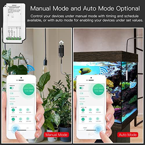 Módulo De Interruptor De Temperatura Inteligente Moes Wifi C