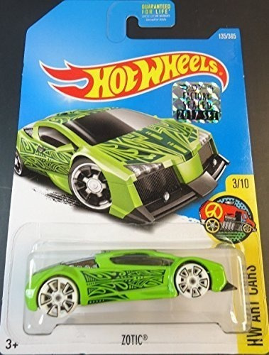 Mattel Hot Wheels Hw Art Cars - Zotic (verde)