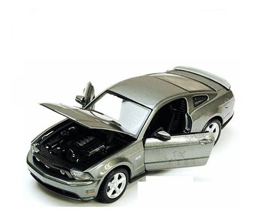 Auto Ford Mustang Gt 2011 Gris Coleccion Showcast 1:24 St