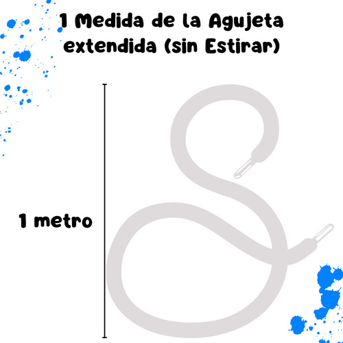 10 Pares Agujetas Elasticas Cordones Sin Nudos Hebilla Metal