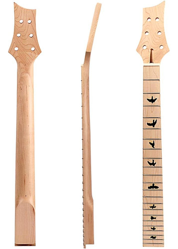 Ogdni Electric Guitar Neck 22 Fret 25.5 Inch Maple Fingerboa