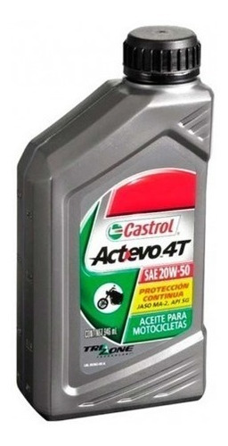 Aceite Castrol Actevo Xtra 4t 20w50 Semisintetico - Sandin