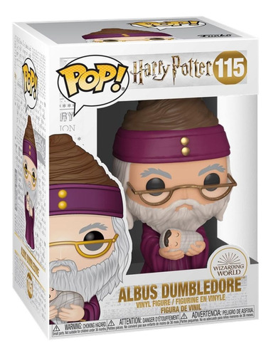 Funko Dumbledore Y Bebe - Harry Potter Caja Maltratada #115