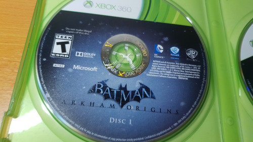 Xbox 360 | Batman Arkham Origins | Videojuego (Usado)