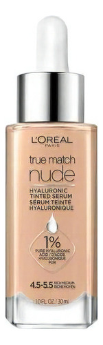 Base de maquillaje en sérum L'Oréal Paris True Match Tinted Serum Hyaluronic Tinted Serum tono rich medium 4.5-5.5 - 30mL 30g