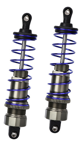 Amortiguador De Metal Rc De 105 Mm, 2 Piezas, Para 1/10 Piez