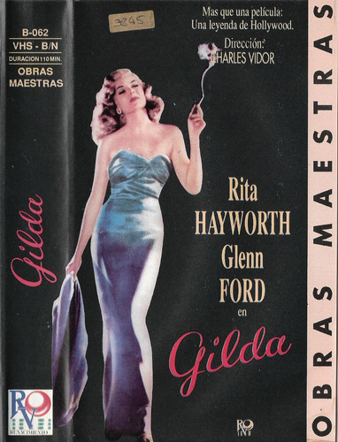 Gilda Vhs Rita Hayworth Glenn Ford George Macready