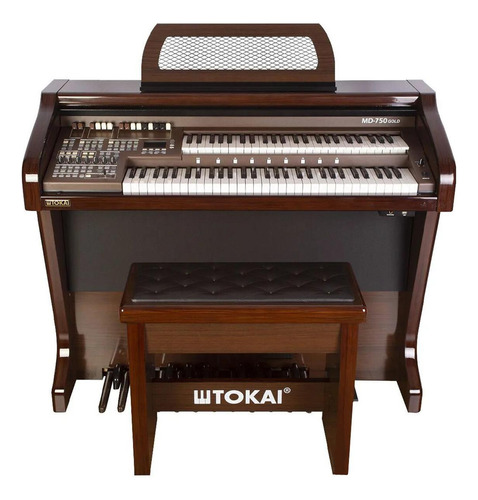 Órgão Eletrônico Tokai Md750 110/220v 110 Teclas 60 Ritmos