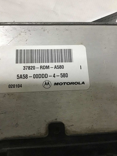 Computadora Ecu Motor Saturn Vue 2007 37820 Rdm A580 (Usado)