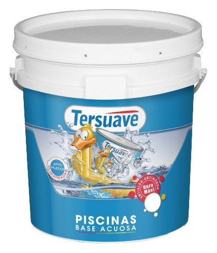 Pintura Piletas Acuosa Tersuave 10 Lts Oferta!! Gema Pinture