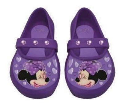 Guillermina De Goma Sandalias Disney Minnie Nena Olivos