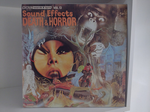Lp Sound Effects Death & Horror - Bbc Vol. 13 (Usado)
