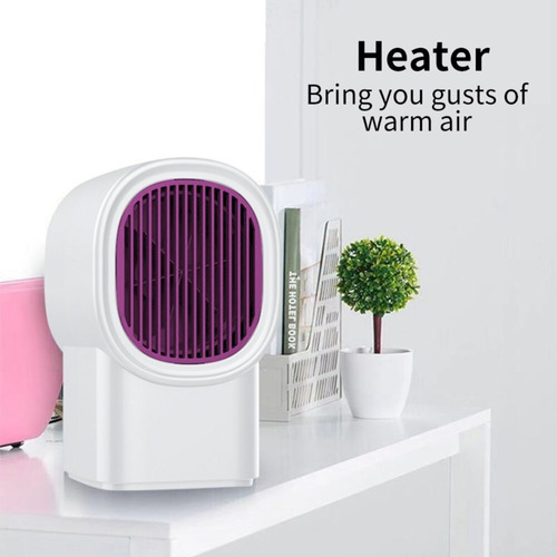 Termoventilador De Mesa Electrico Invierno Estufa Portatil