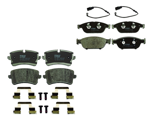 Jgo Balatas Bajos Metales Del Y Tras Audi A8 Quattro 11 Trw
