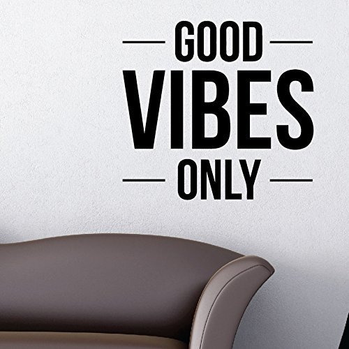 Good Vibe Only Adhesivo Decorativo Para Pared 28.0 In