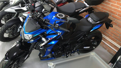 Gsx-s 750 Azul Com Preto Zero Km
