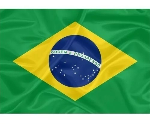 Bandeira Brasil 90 X 130cm Tecido Promoção