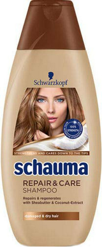 Schauma Repair Champú Cabello Seco Dañado Para Mujer 250ml R