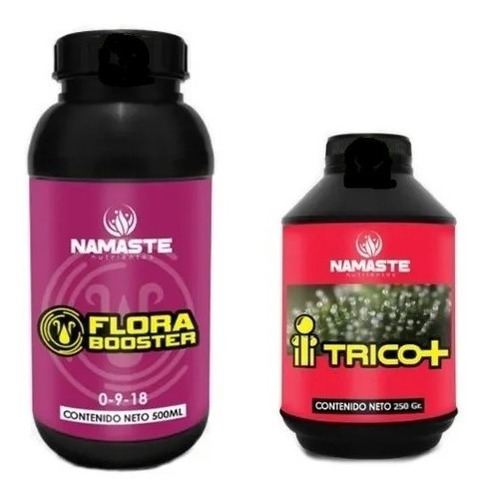 Kit Namaste Flora Booster 500ml + Trico+ 250 Gr Floración 