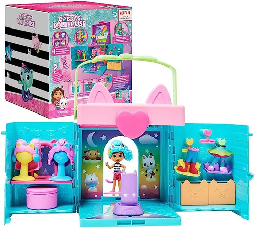 Gabby Dollhouse Juguete Muñeca Vestidor Original Importado