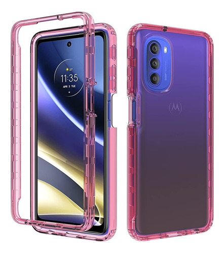 Funda Para Motorola Moto G51 5g, Carcasa Transparente Z11310