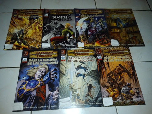 Dungeons & Dragons 7 Edições Em Espanhol Capa Brochura