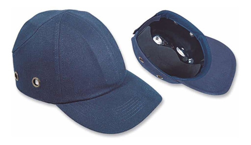 Gorra De Seguridad Industrial Ligera Casco Azul De Bump