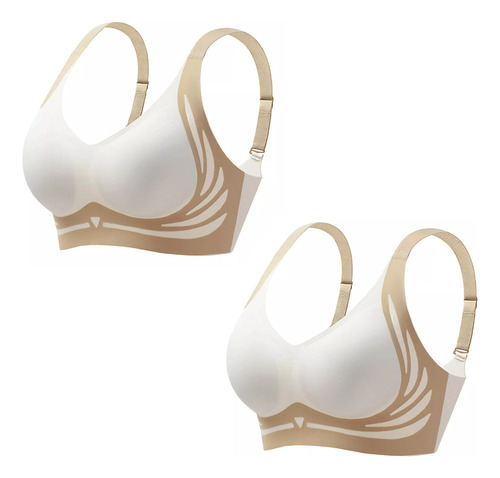 Sujetador Push Up Sin Aros Super