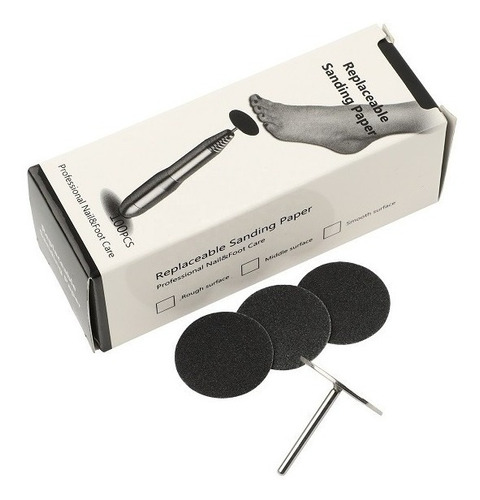 Kit Lijas Para Pies/1 Repuesto+100 Replaceable Sanding Paper